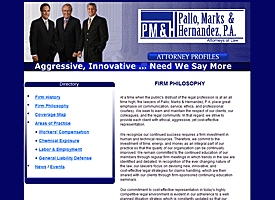 Law office Attorney website design services in Maine