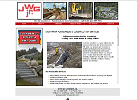 Construction Industry web design services